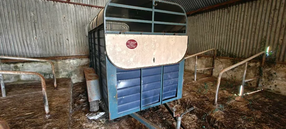 Trailer with steel floor - Image 1