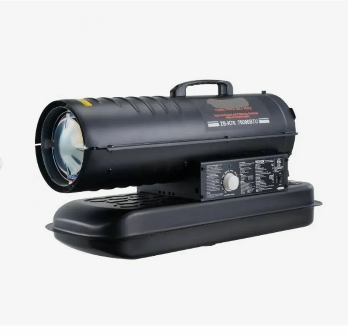 Kerosene/Diesel Forced Air Heater, 70000Btu - Image 1