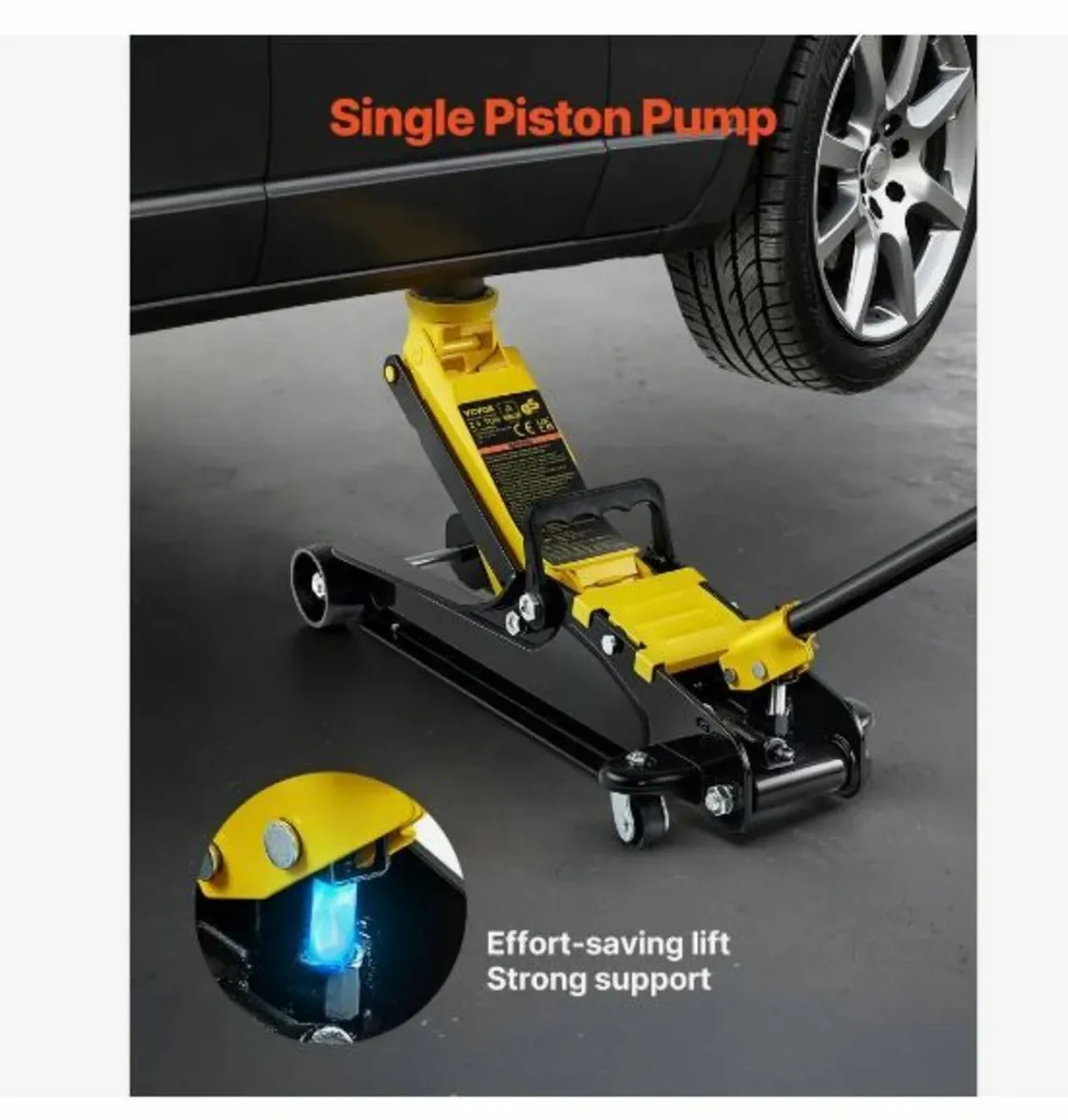 Floor Jack, 2.5 Ton Low Profile Floor Jack - Image 1