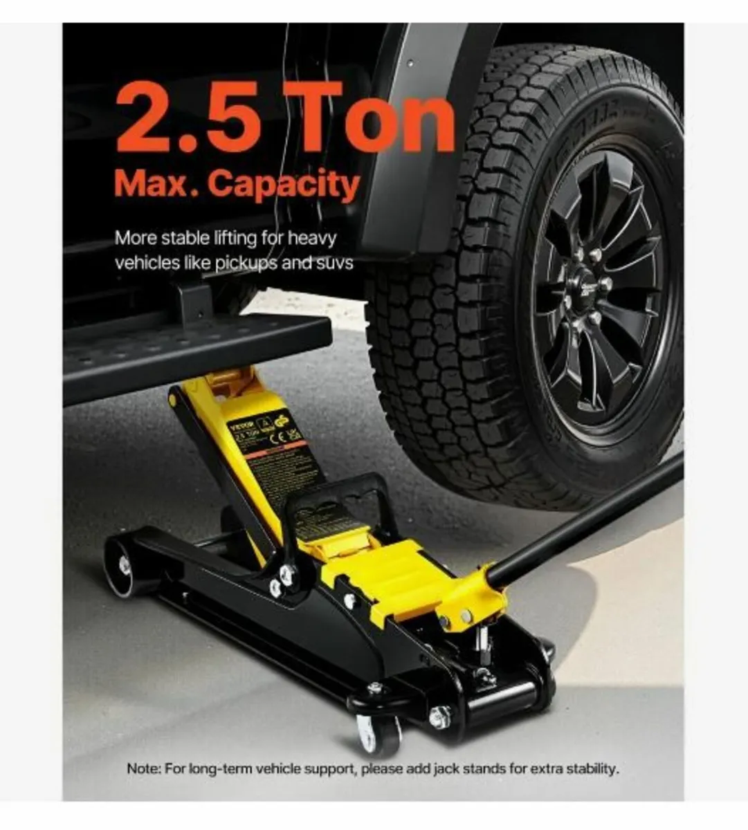 Floor Jack, 2.5 Ton Low Profile Floor Jack - Image 3