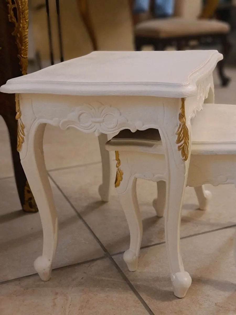 French vintage side tables - Image 4