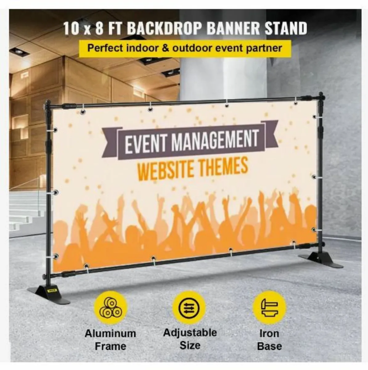 Backdrop Banner Stand Adjustable - Image 2