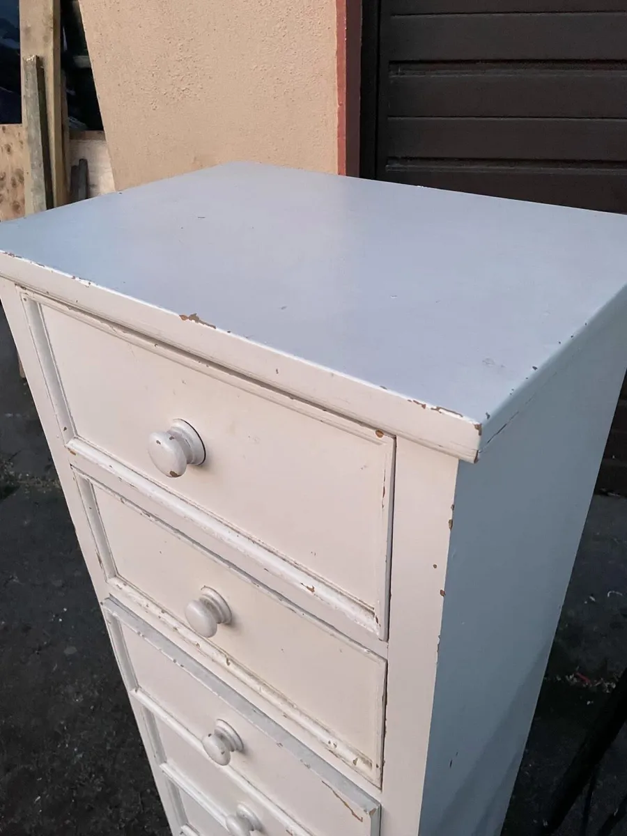 Tall boy chest of drawers - Image 3