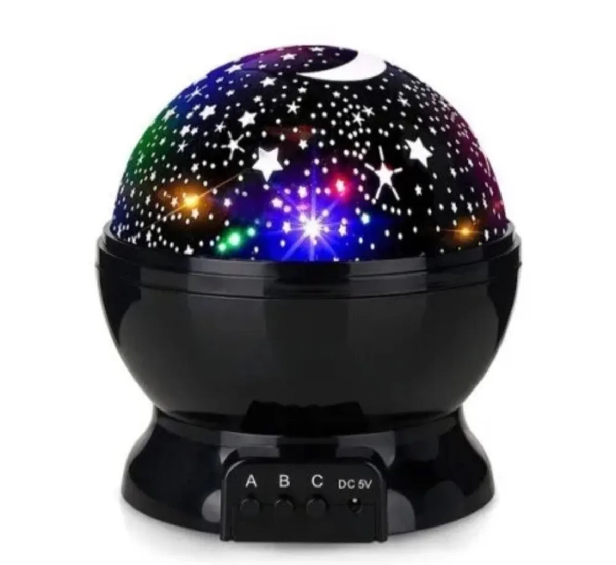 Rotating LED Galaxy Starry Night Light Projector - Image 2