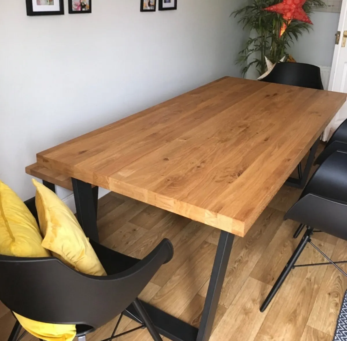 Table , Bench & 4 x Chairs - Image 1