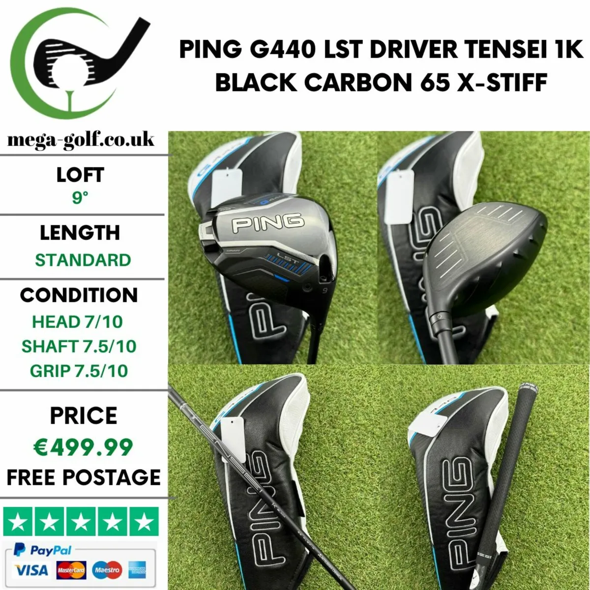 Ping G440 LST Driver / 9° / X-Stiff - Image 1