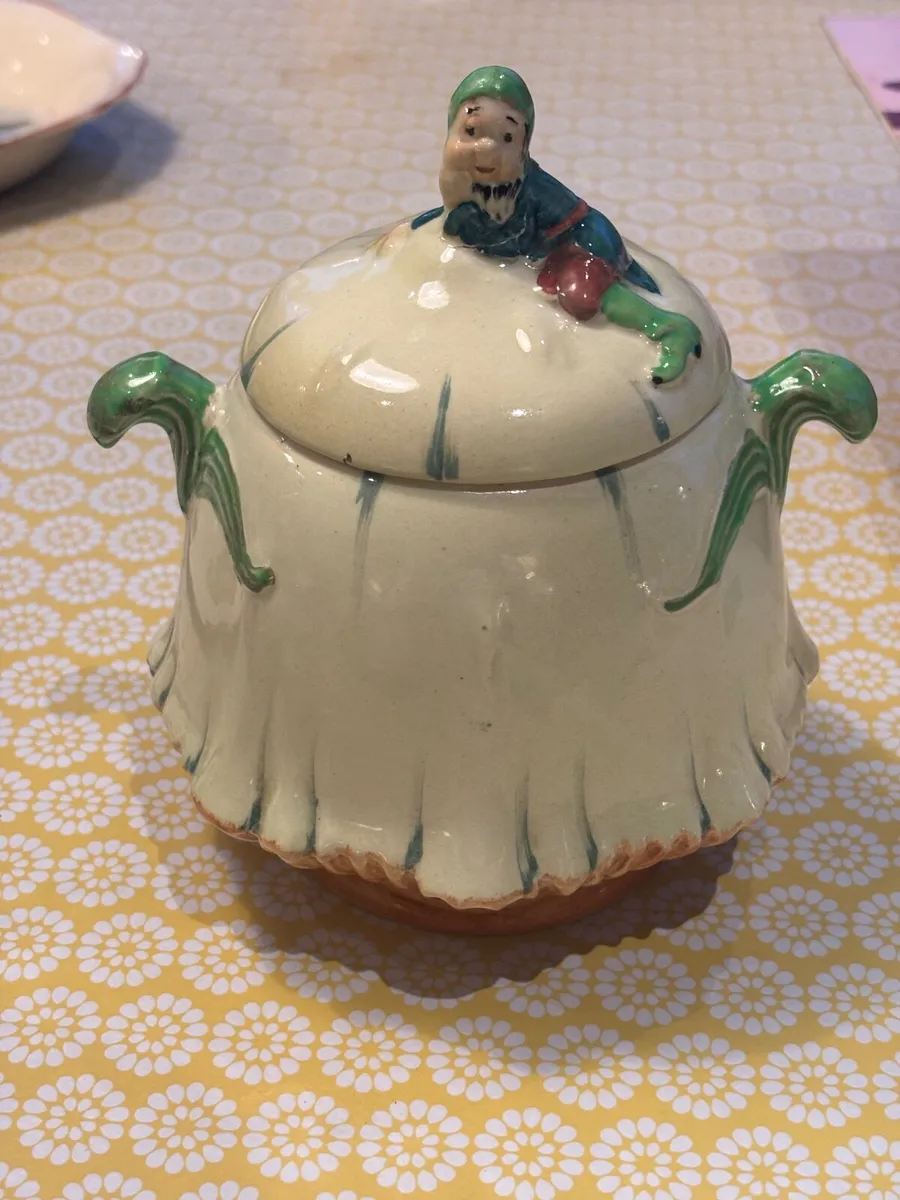 Burleigh ware GnomeWare Biscuit barrel - Image 1