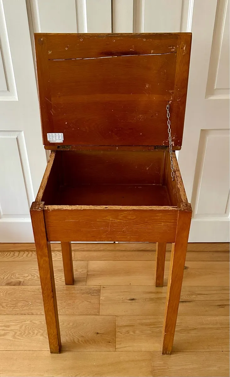 Antique school desk - Image 1