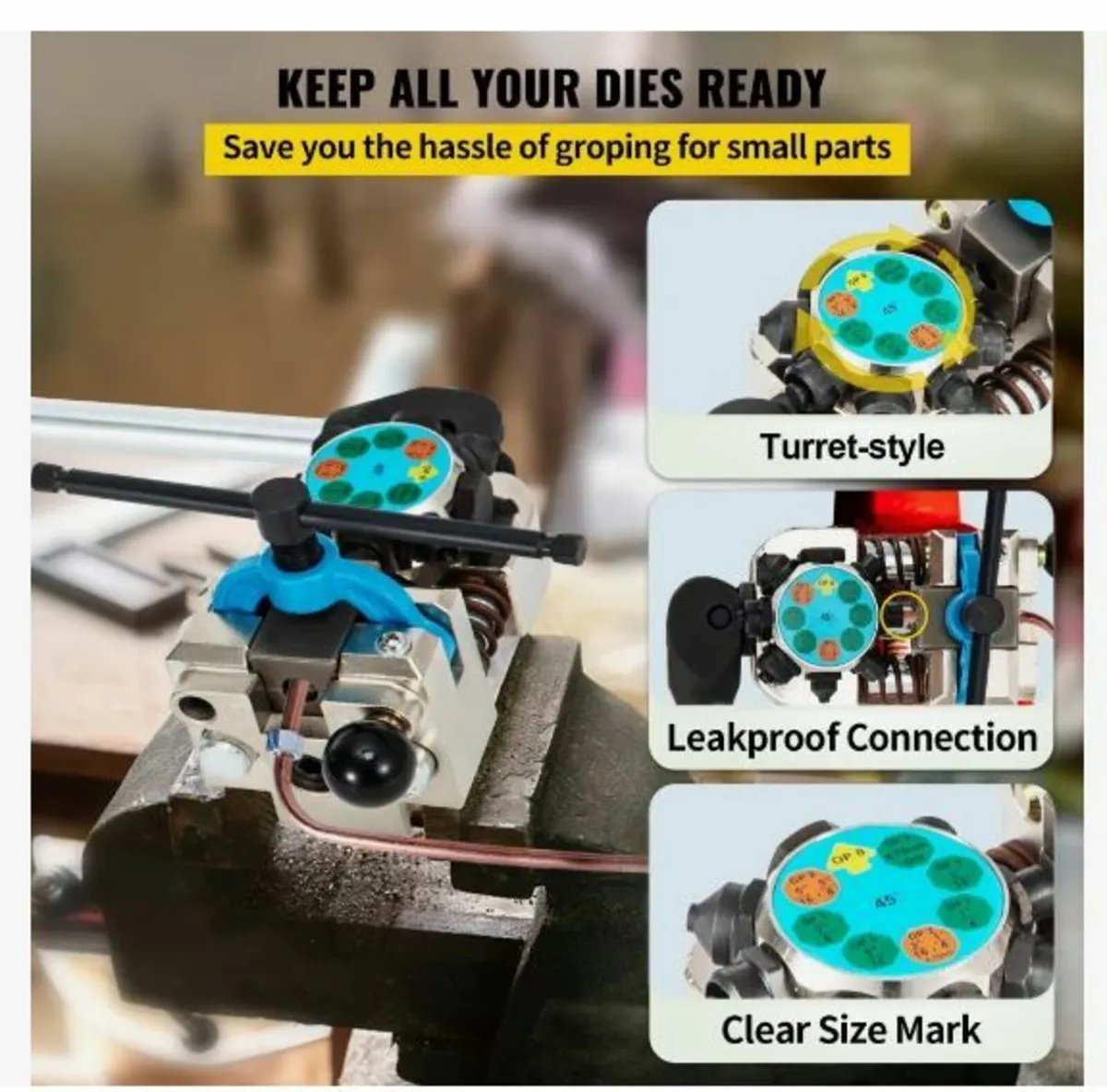 Brake Line Flaring Tool, 45 Degree Single - Image 4