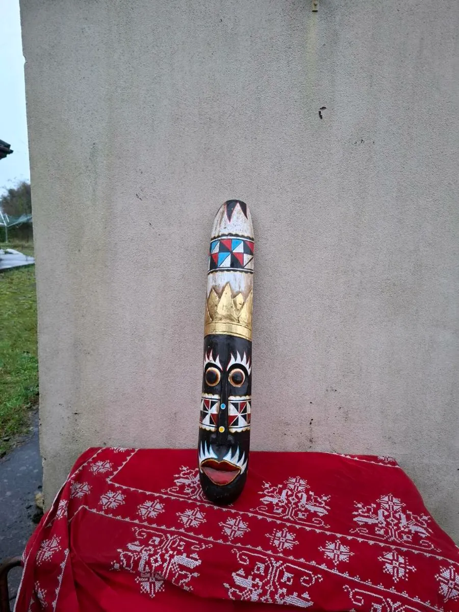 Light tall african mask postage possible - Image 1