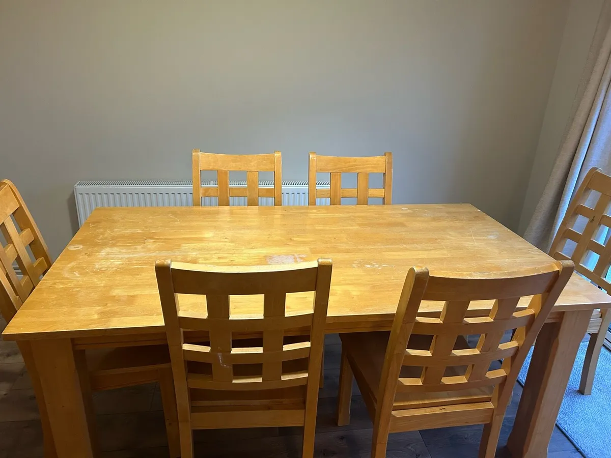 Dining Table and Chairs - Image 2