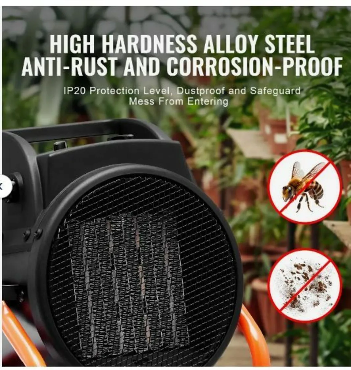 Greenhouse Heater, 2000W PTC Fast - Image 4