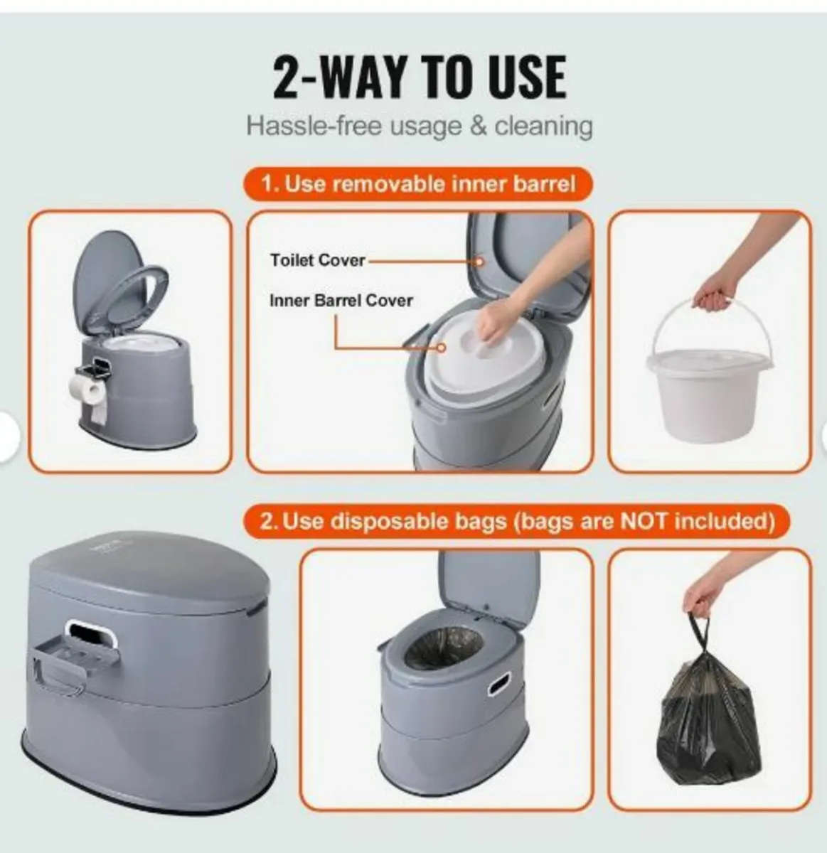 Portable Toilet for Camping - Image 2