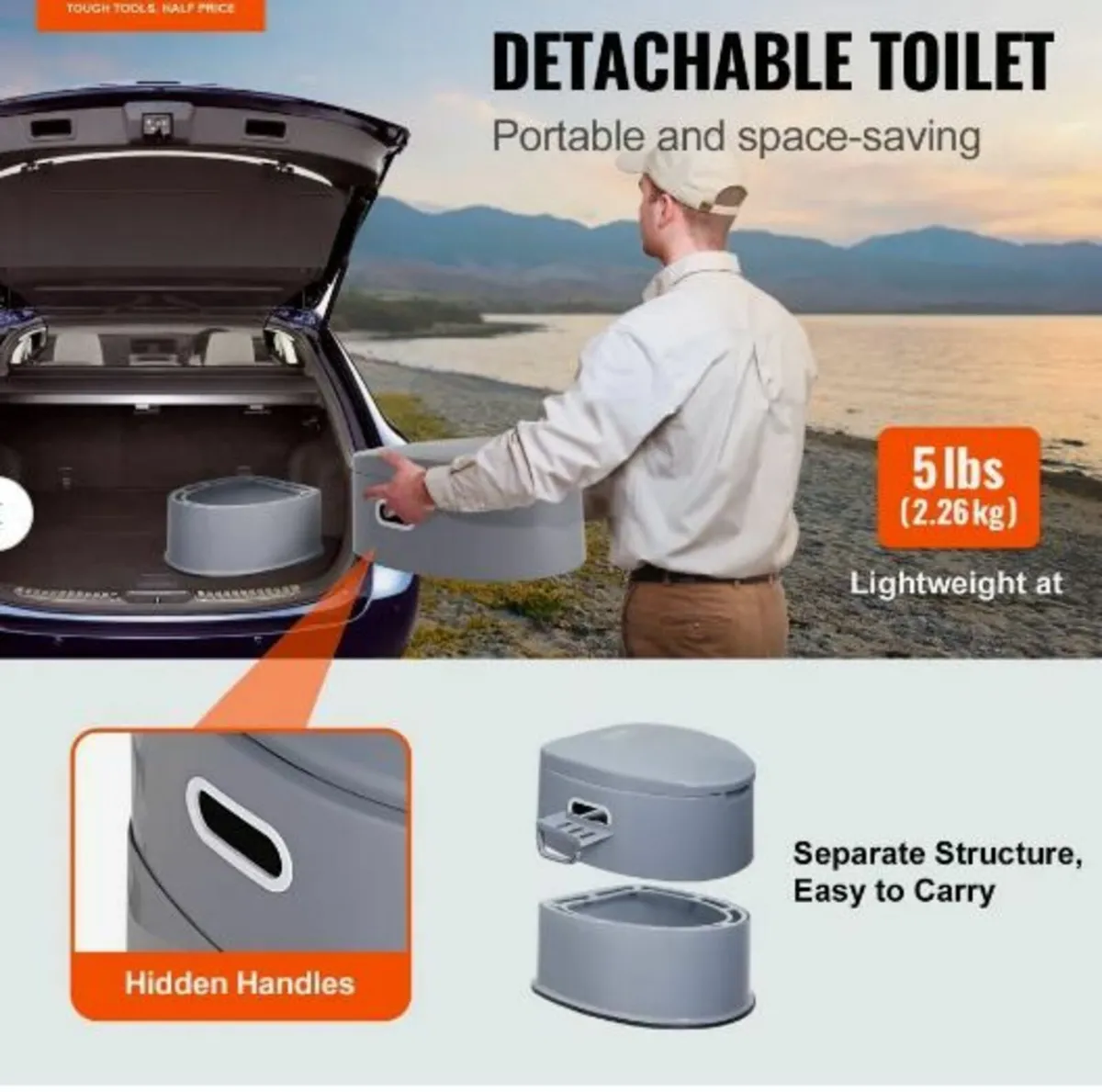 Portable Toilet for Camping - Image 3