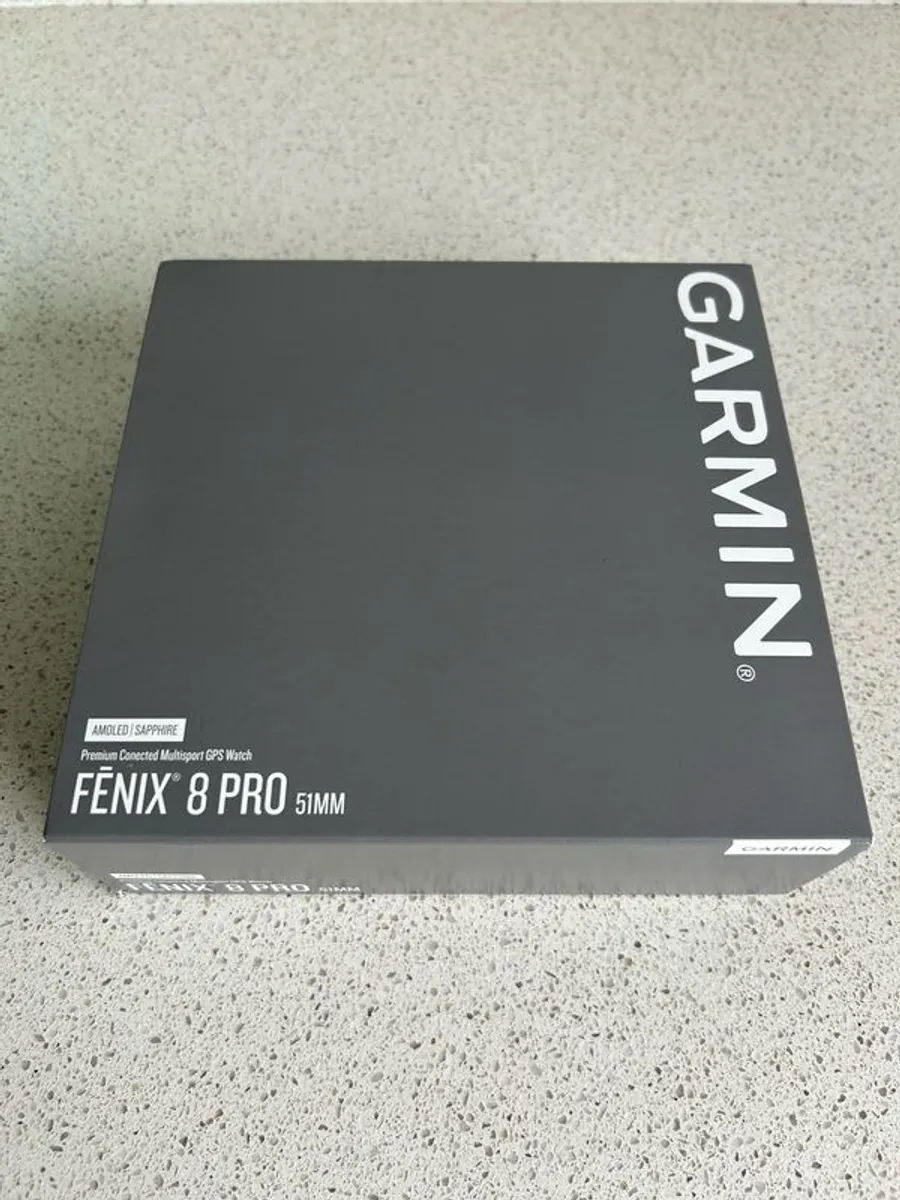 Garmin Fenix 8 Pro - 51mm Sapphire / Titanium (brand New Watch & Model) Dlc Grey Carbon - Image 2