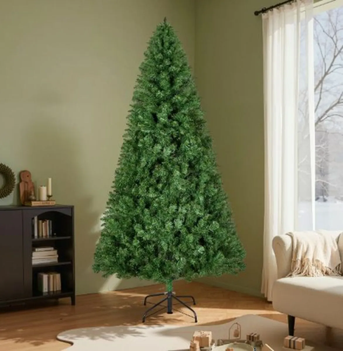 Christmas Tree, 1.8m Artificial Xmas Tree, Full - Image 4