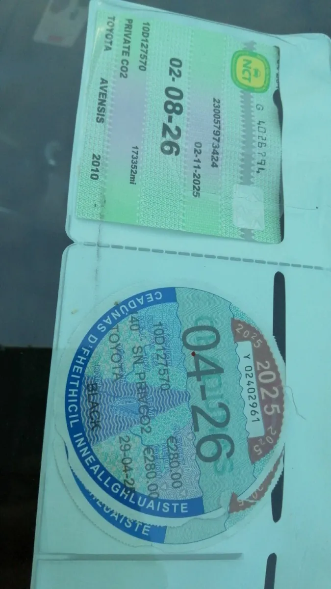 Toyota Avensis 2010 - Image 1