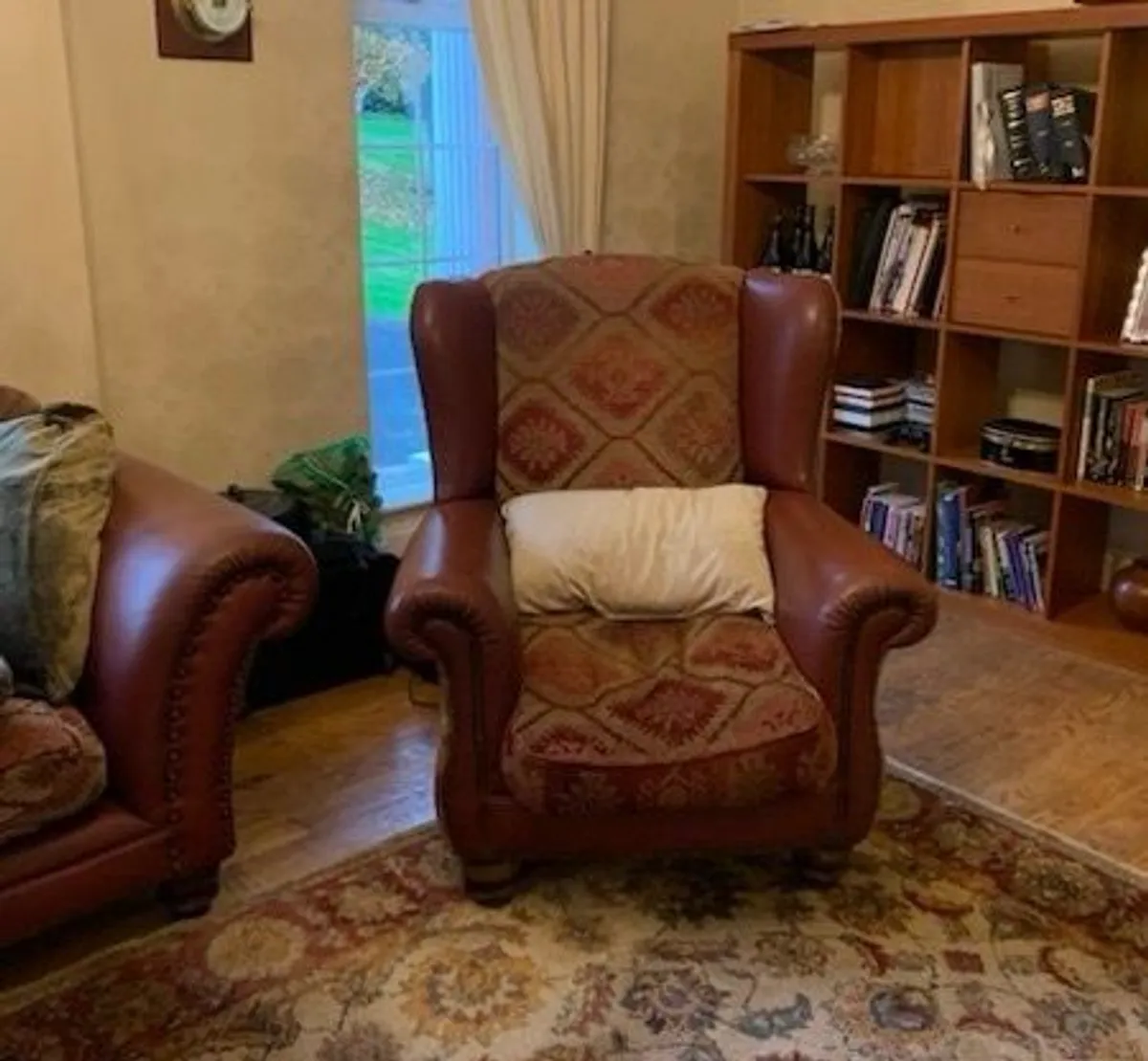 Three-seater sofa and armchair (collect from Limerick City) - Image 2