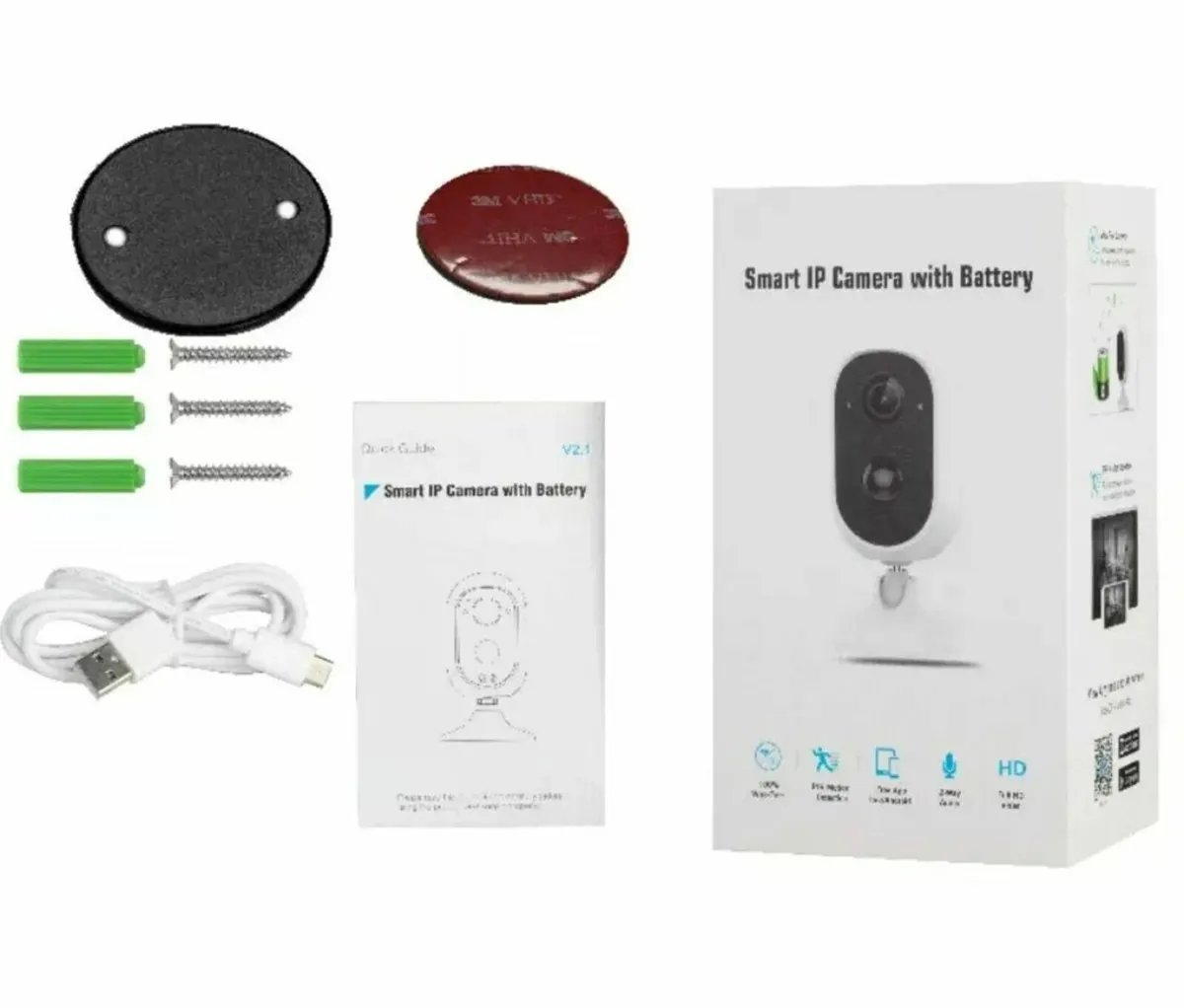 Wire Free Wifi Cctv Battery Camera wireless - Image 4