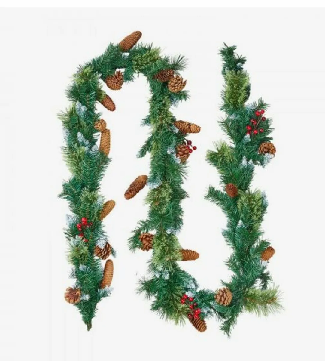 Christmas Garland, 2750mm Artificial - Image 1