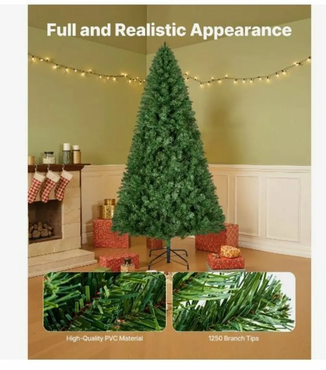 Christmas Tree, 1.8m Artificial Xmas Tree - Image 3