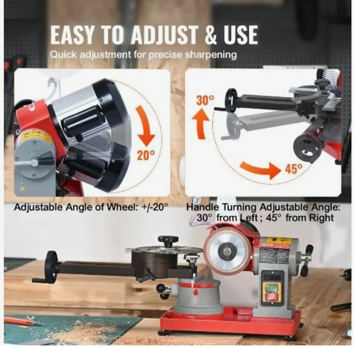 Circular Saw Blade Sharpener Grinder 370W - Image 4