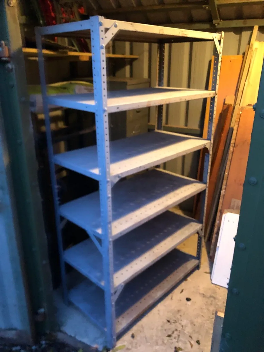 Steel shelving - Image 1