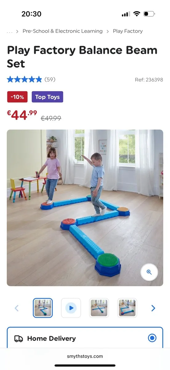 Child’s balance beam