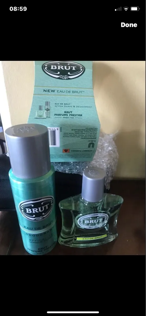 NEW-Brut Travel Bag Kit - Image 1