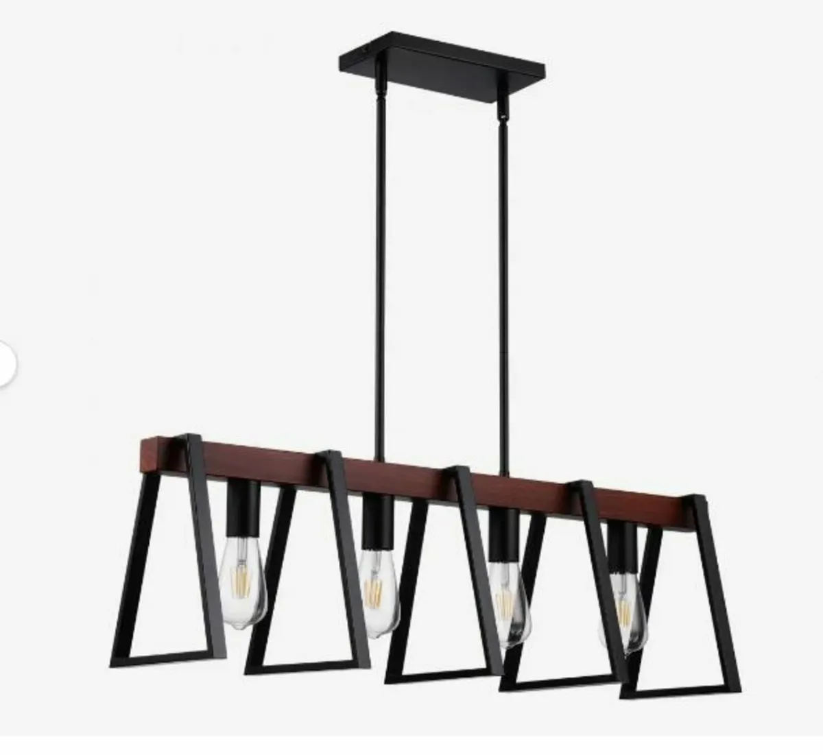 4-Light Kitchen Island Pendant Lights - Image 1