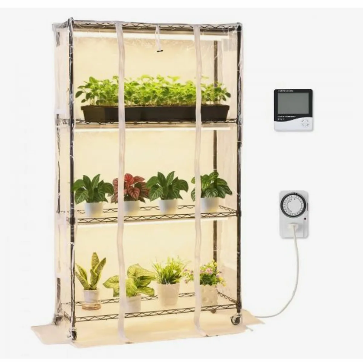Indoor Greenhouse with Grow Light - Image 4