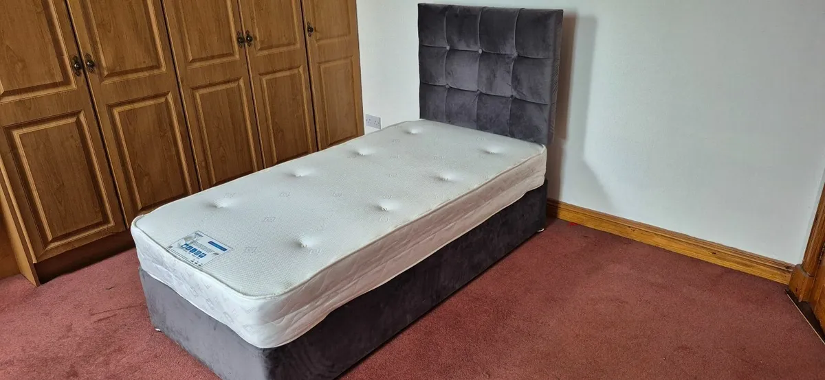 Single bed with mattress - Image 2