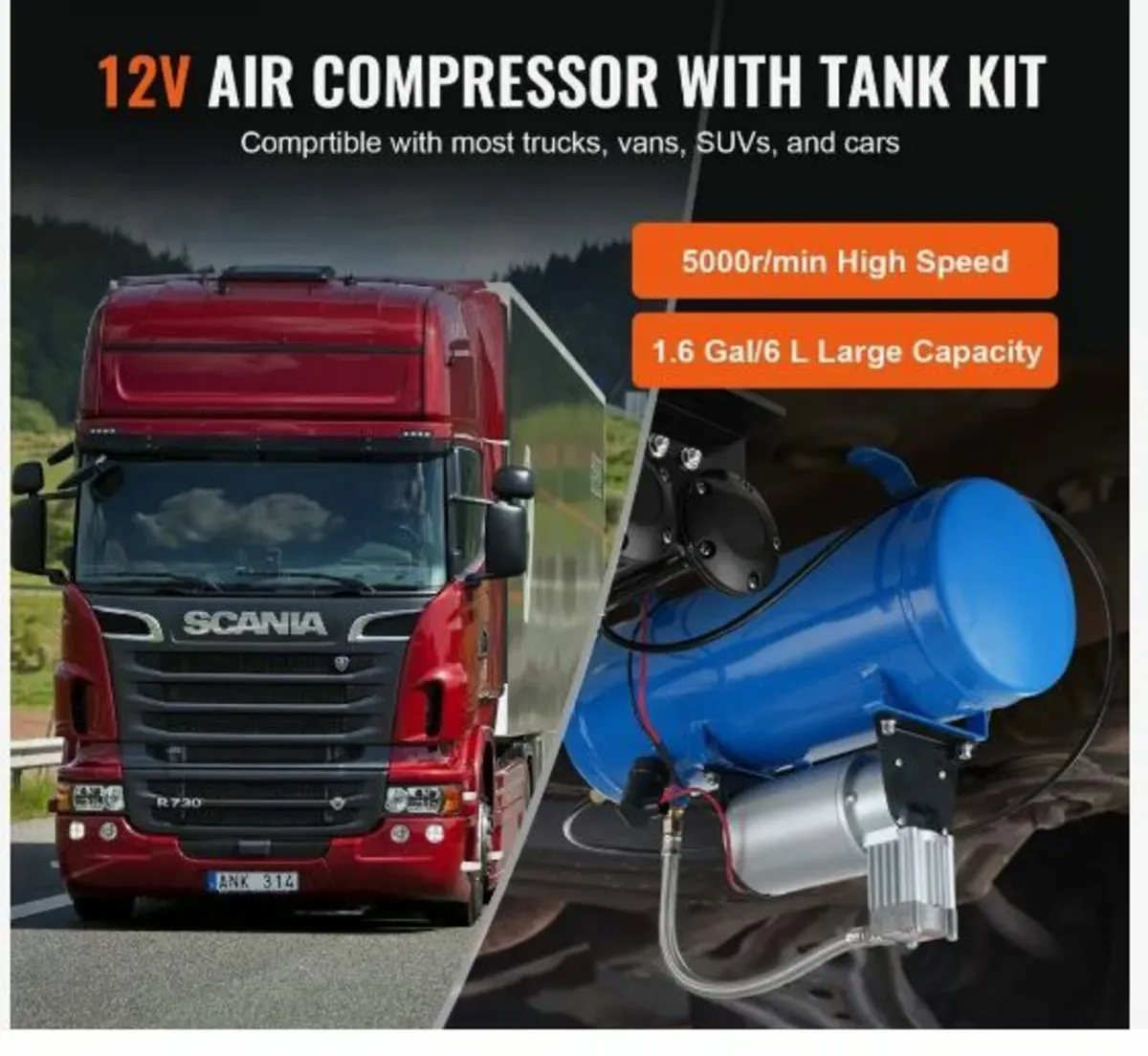 12V Air Compressor - Image 2