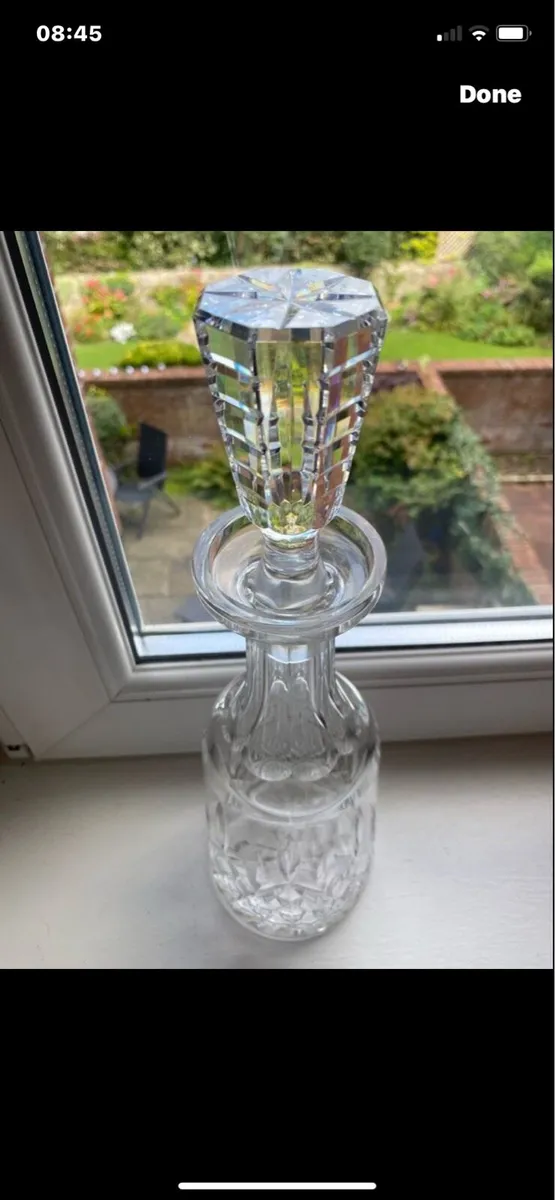 Vintage Waterford Crystal Lismore Decanter - Image 1