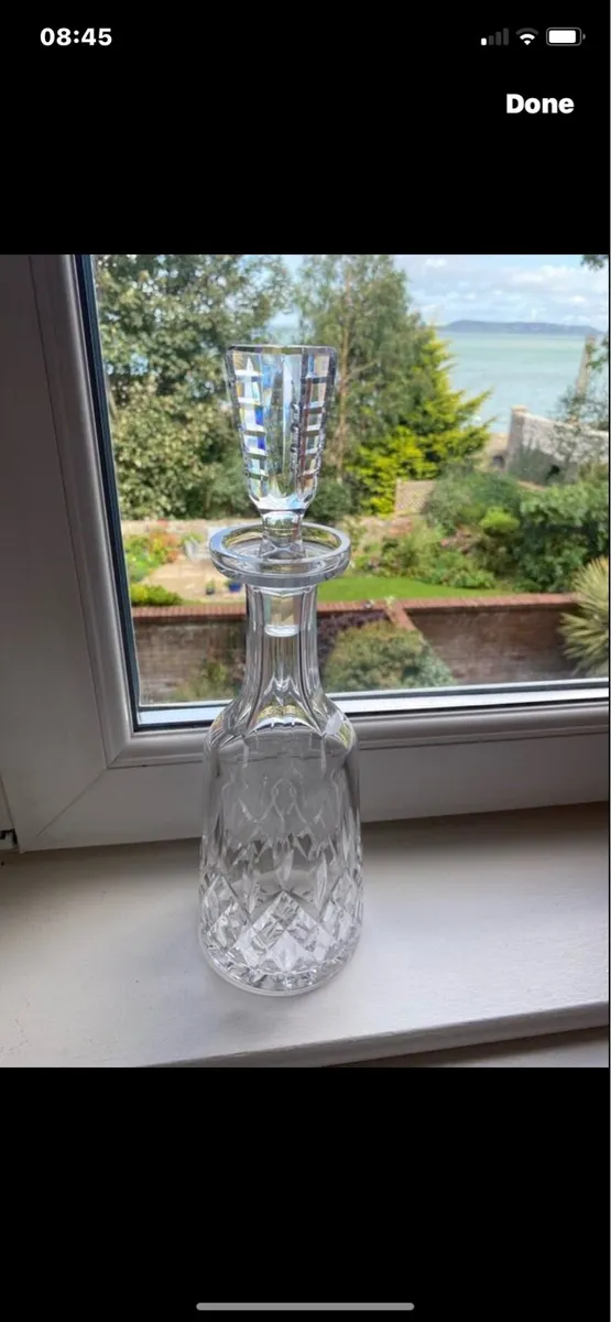 Vintage Waterford Crystal Lismore Decanter - Image 2