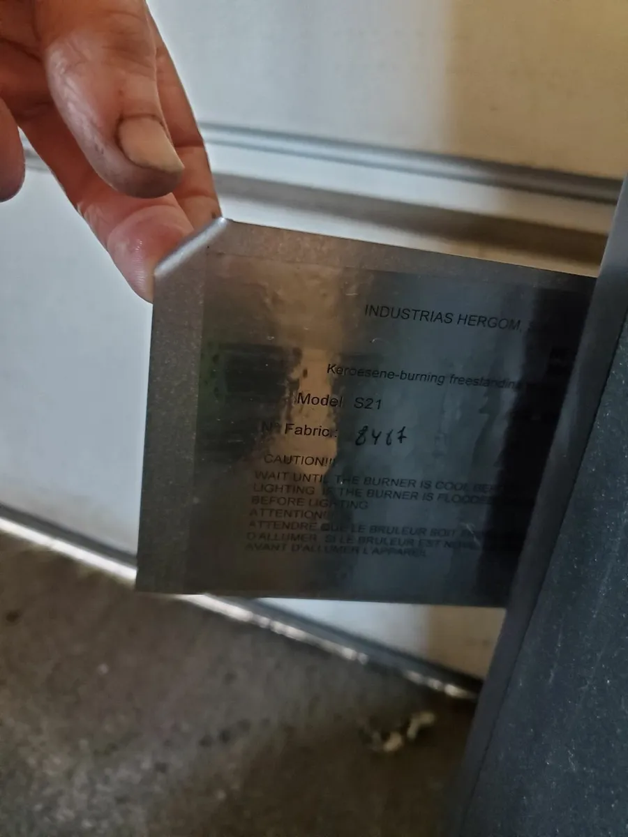 Nestor Martin S 21 oil stove 6kw Demonstration mod - Image 2