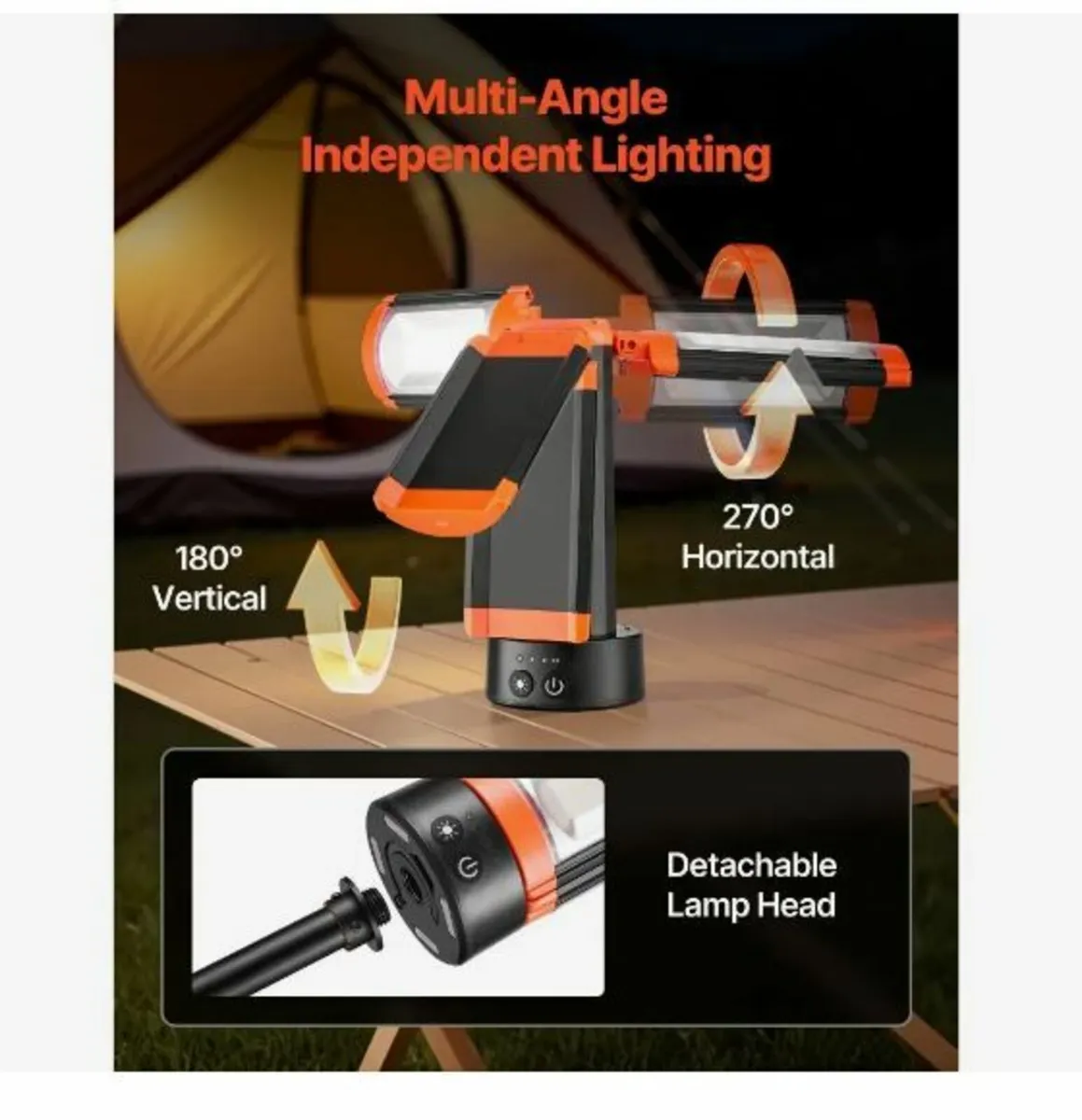 LED Work Light with Stand - Image 3