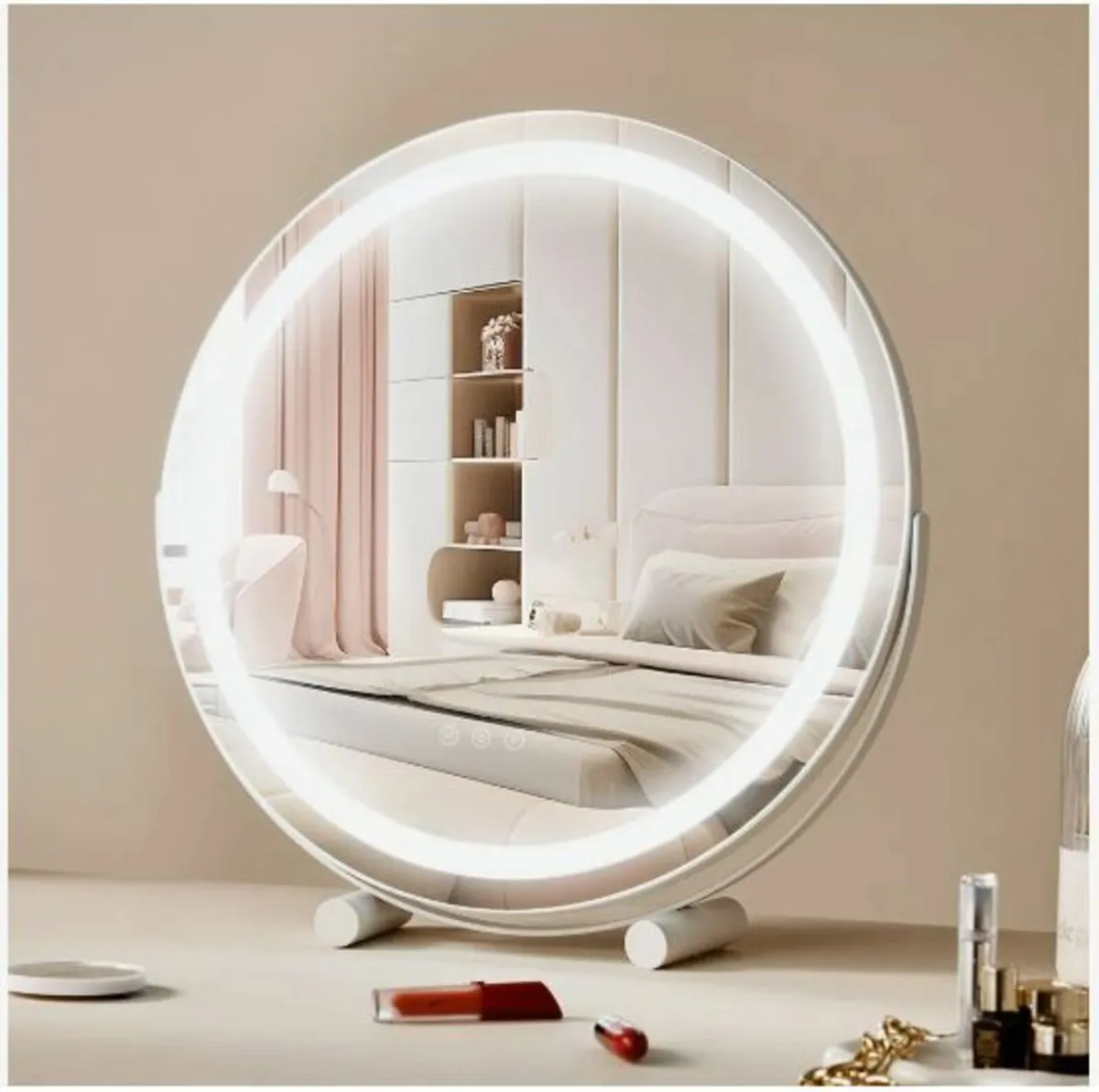 20” Vanity Mirror With Lights, LED Makeup - Image 1