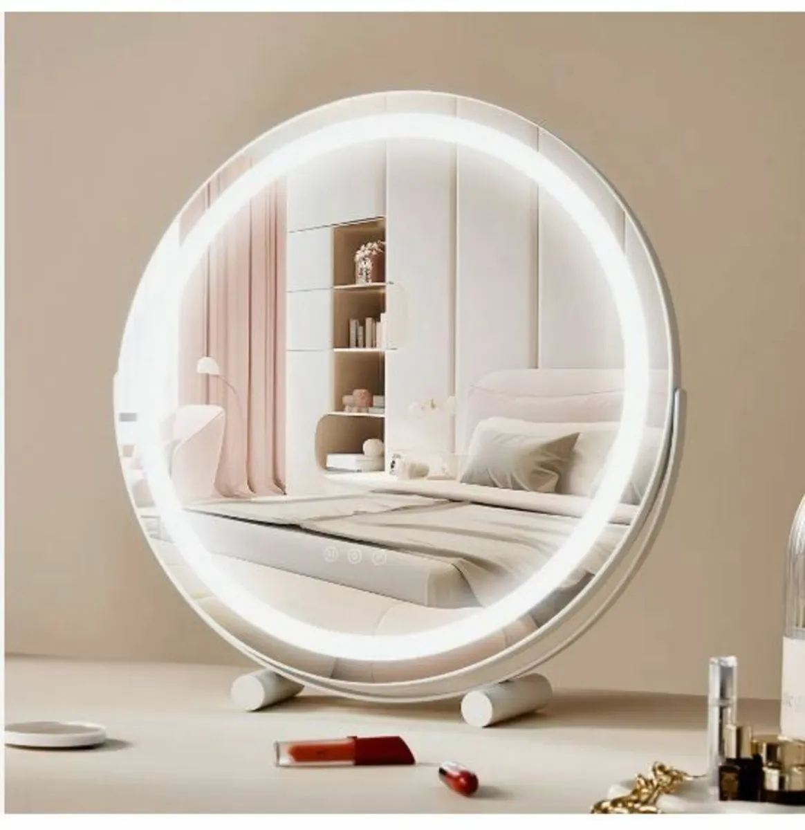 20” Vanity Mirror With Lights, LED Makeup - Image 4