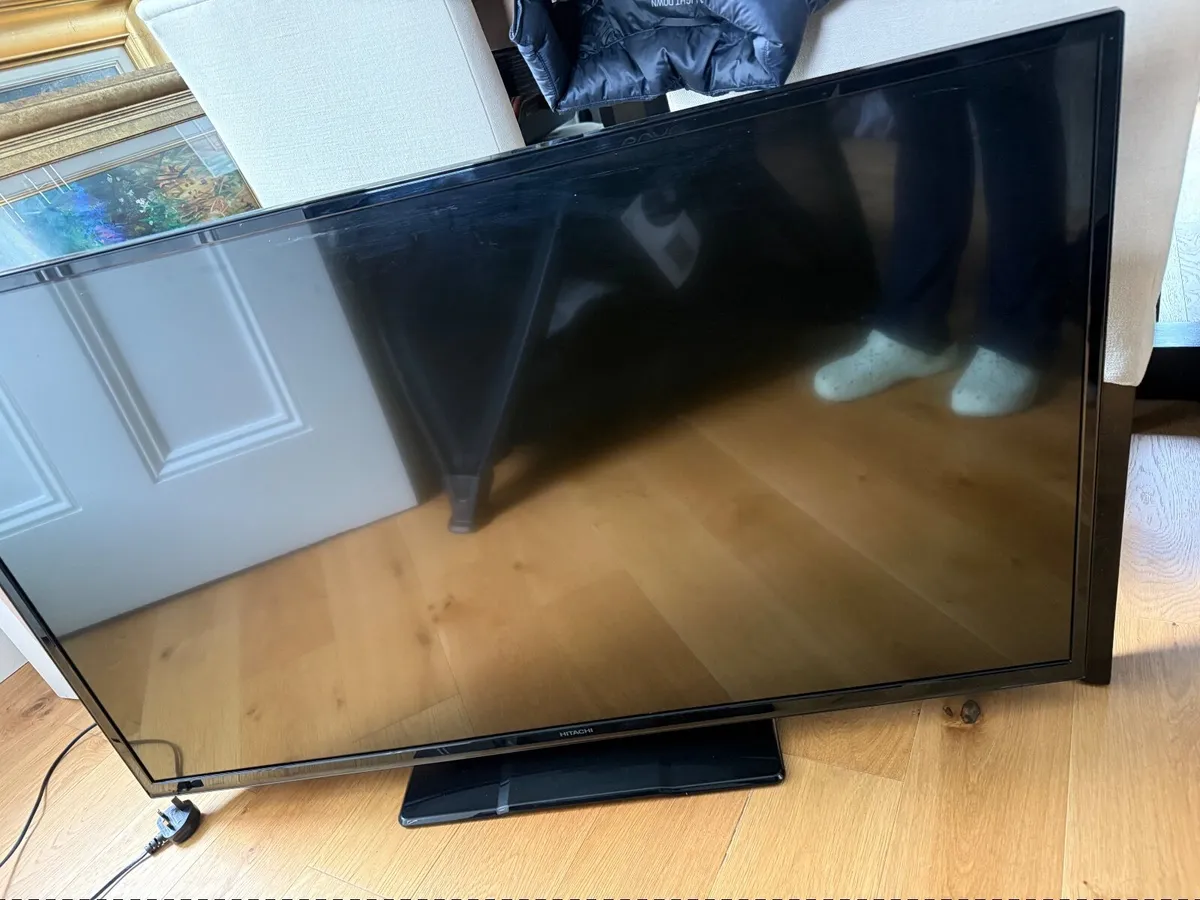 Black Hitachi Television 44” - Image 3