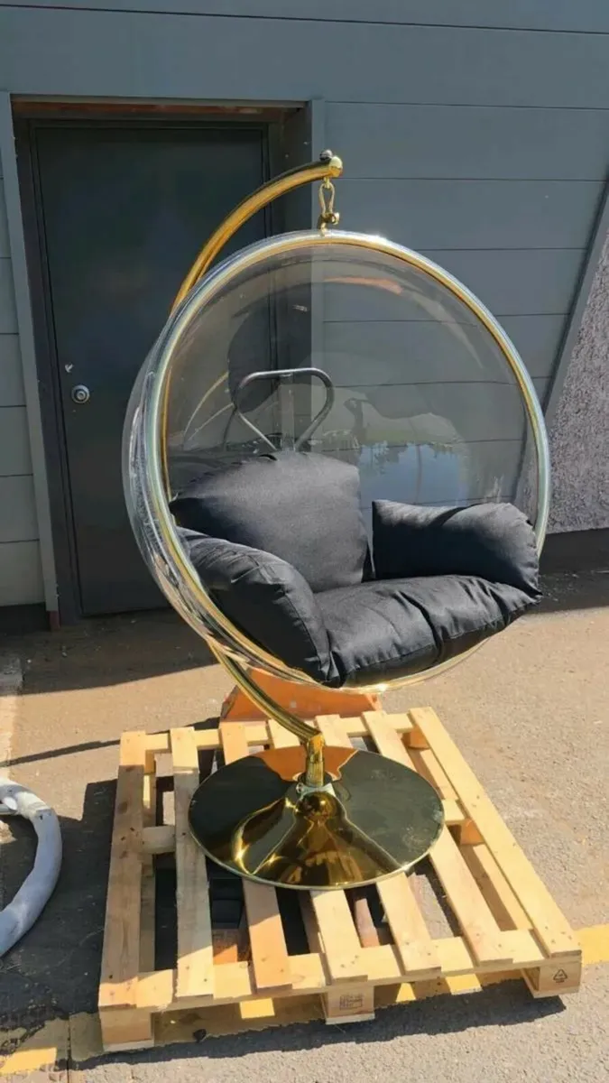 Hanging chair Acrylic bubble chair egg chair - Image 1