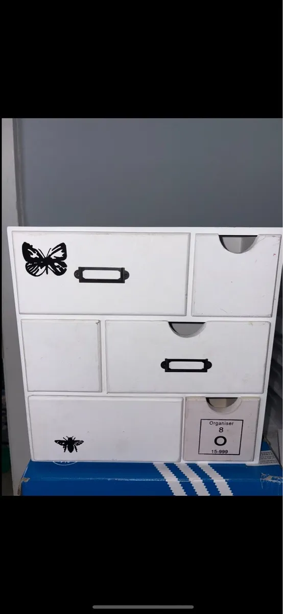 Wooden Table Top Organizer - Image 1