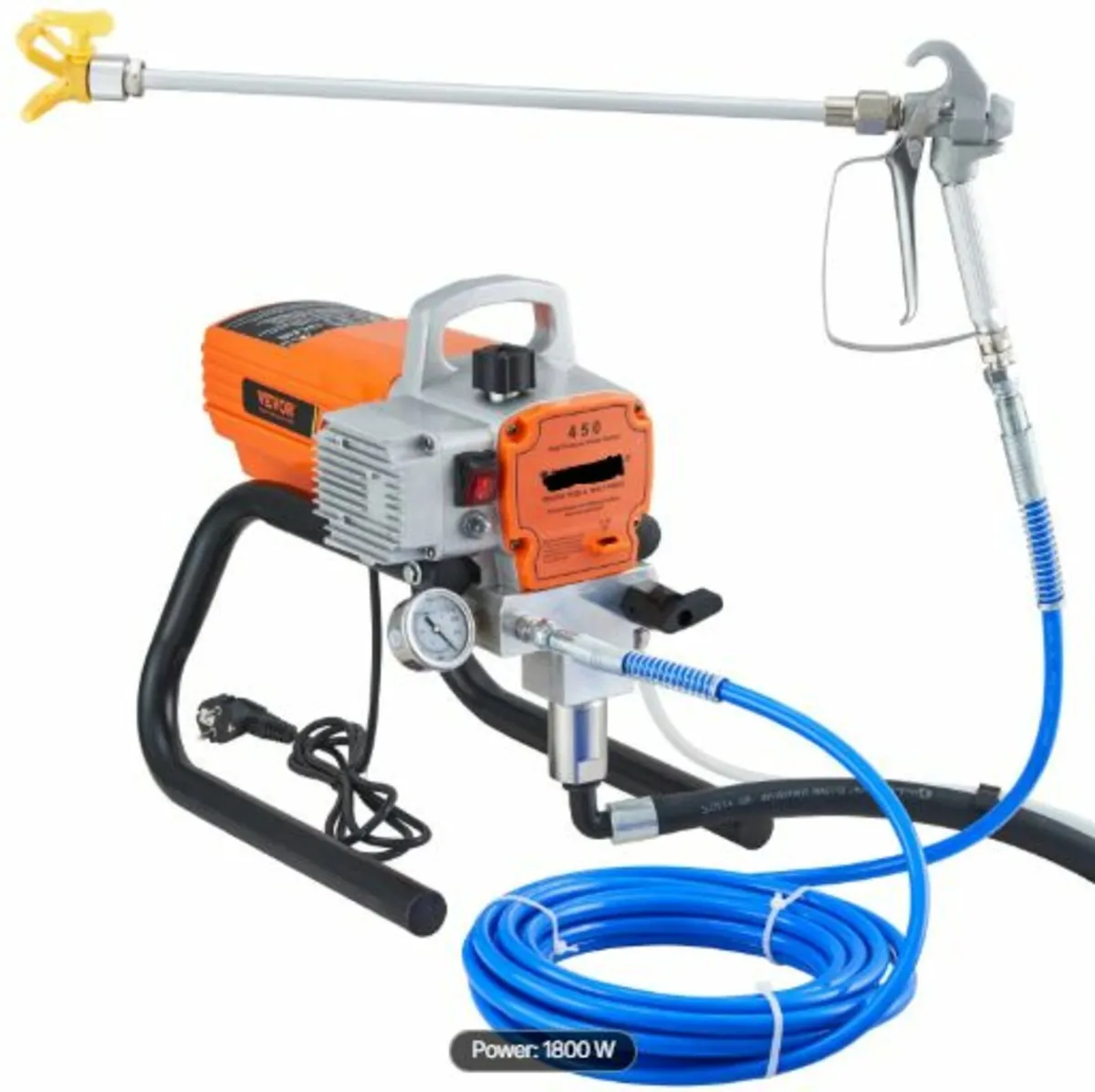 Pro Airless Wall Paint Sprayer, 1800W Electric - Image 1