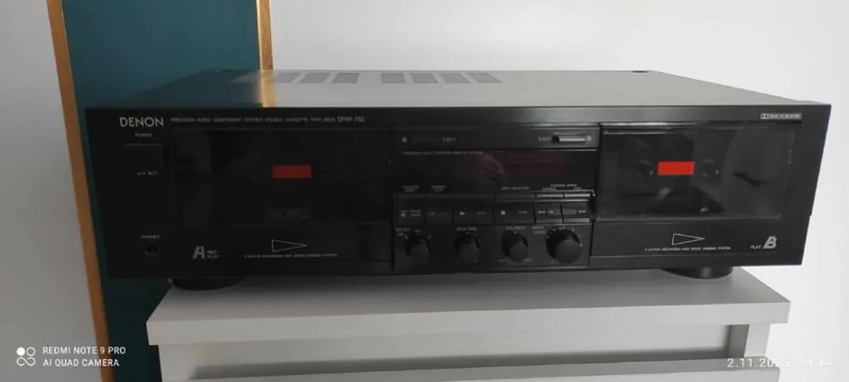Like New , Amazing DENON Cassette Deck DRW - 750 - Perfect CONDITION ! - Image 2