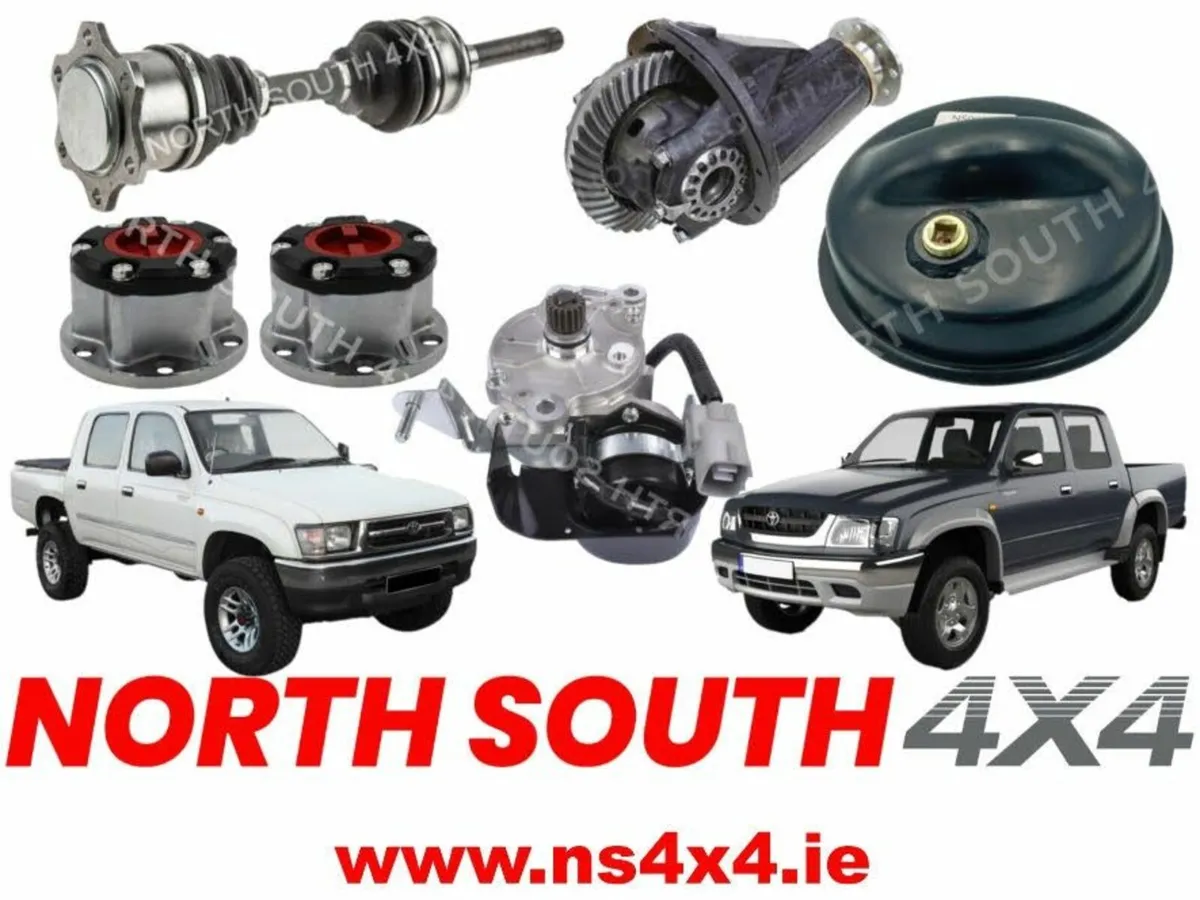 Toyota Hilux Parts and Accessories 1997 to 2005 - Image 1