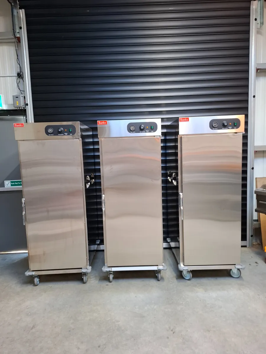 Hot Food Banqueting Cart GN 2/1 Shelves - Image 1