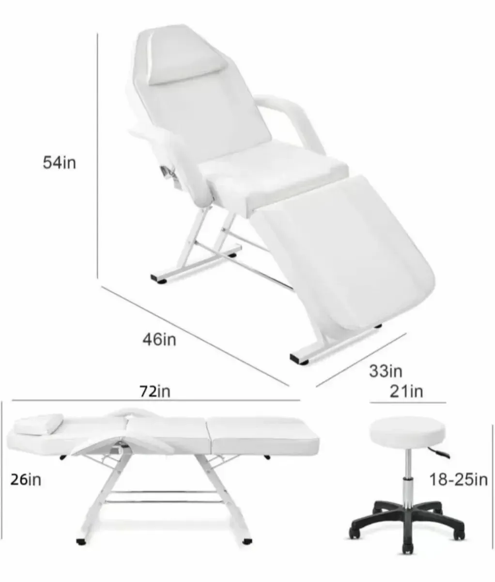 Massage Table beauty bed with stool brand new - Image 4