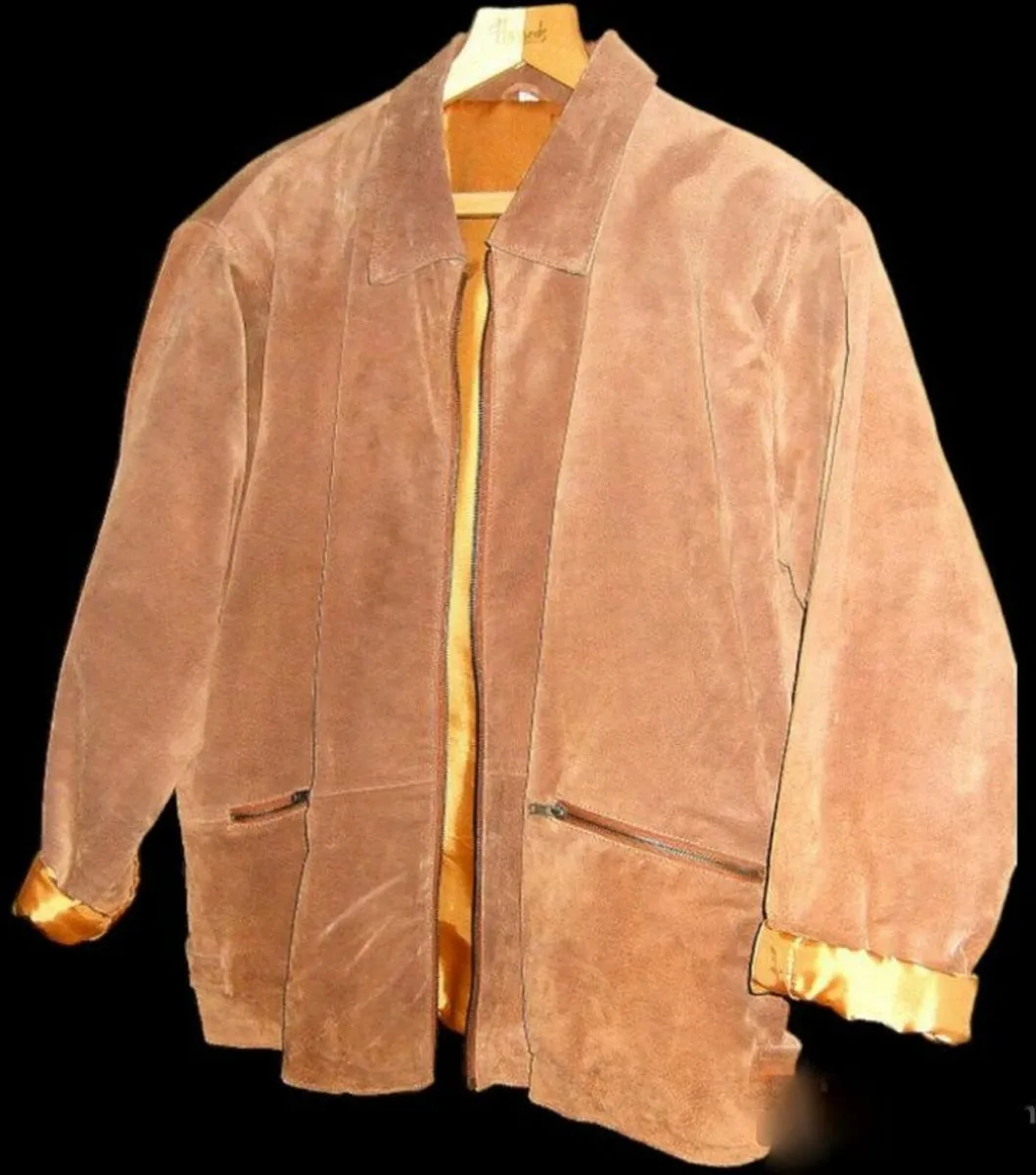 Vintage Harrods Suede Jacket - Image 1