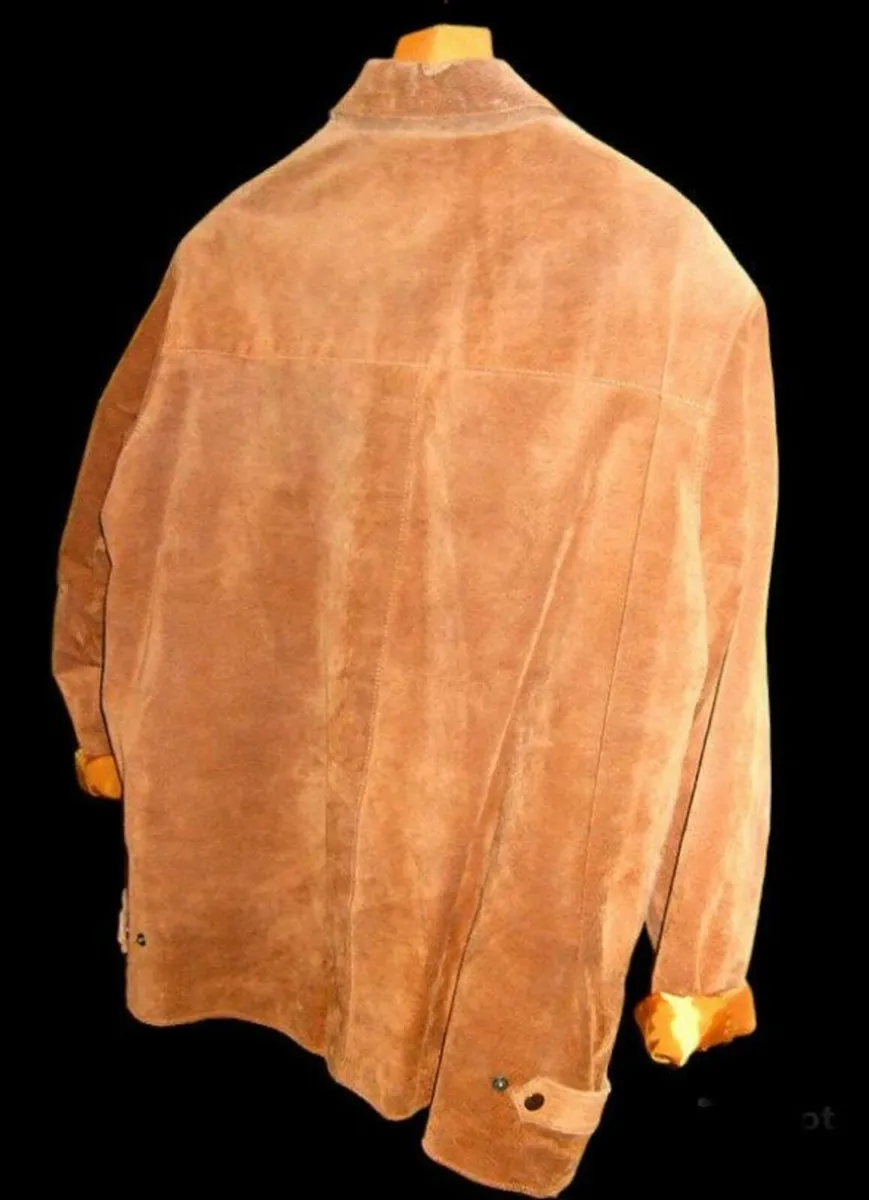Vintage Harrods Suede Jacket - Image 3