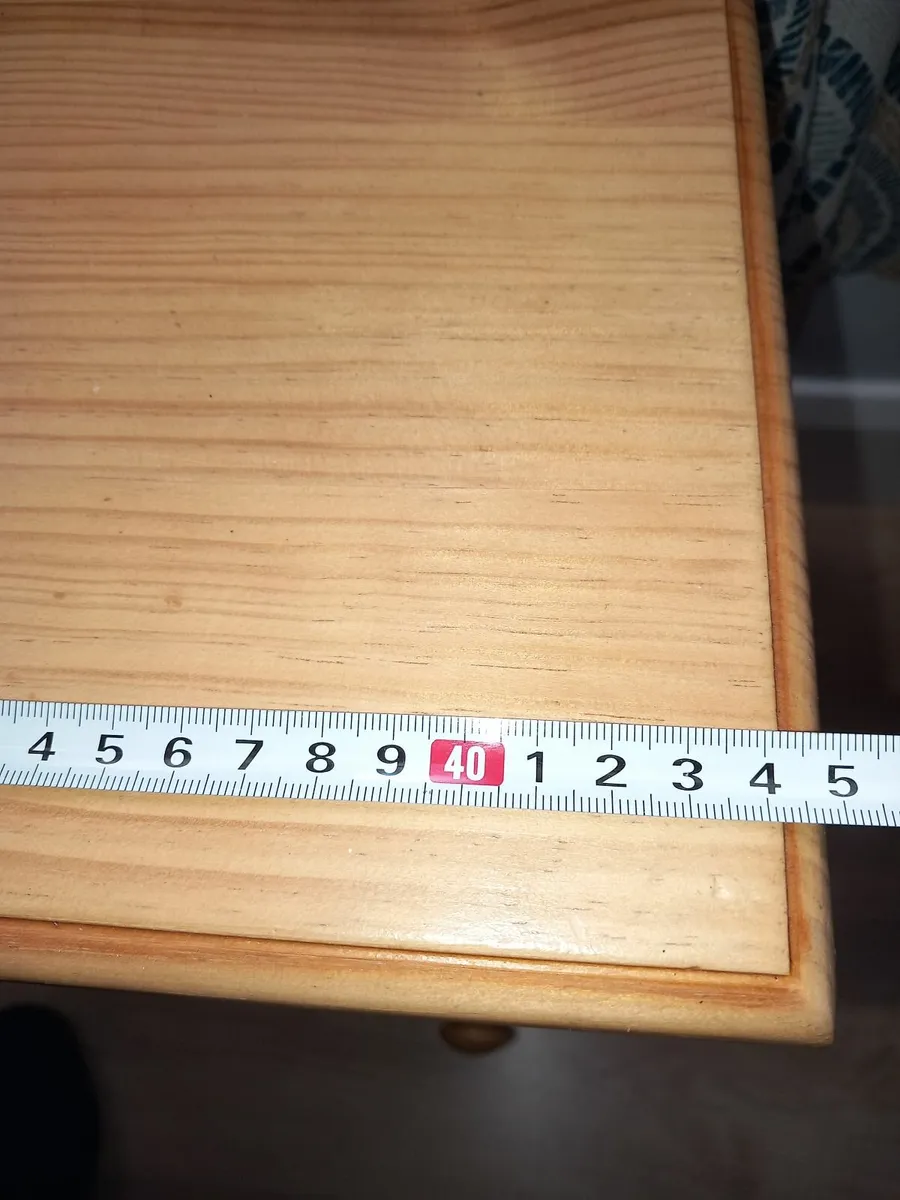 Two solid pine lockers - Image 3